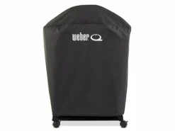 Weber Q-Series-N mit Fahrgestell-Premium-Grillabdeckung