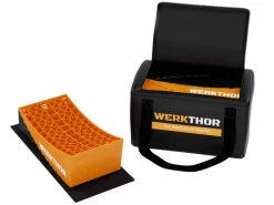 Werkthor stufenlose Auffahrkeile Tasche - Orange