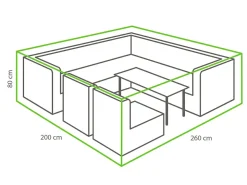 Winza Deluxe 260 x 200 x 75 cm Loungeset Schutzhülle