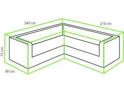 Winza Deluxe 210x260x80 R Loungeset Abdeckung