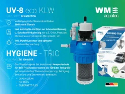 WM aquatec UV-8 eco Komplettlösung Wasserhygiene - bis 100 Liter