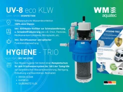 WM aquatec UV-8 eco Komplettlösung Wasserhygiene - bis 160 Liter