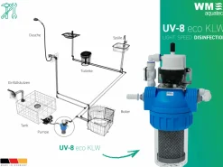 WM aquatec UV-8 eco Komplettlösung Wasserhygiene - bis 160 Liter
