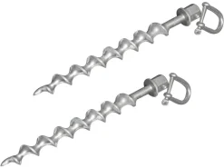 Wurmi Profiwurm mit Schäkel Schraubheringe