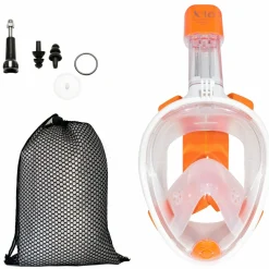 X10 Erwachsene L/XL Schnorchelmaske - Orange
