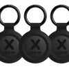 Xtorm Water-resistant Black TravelTag - Set von 3