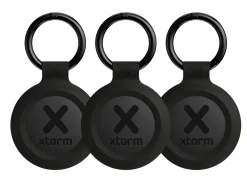 Xtorm Water-resistant Black TravelTag - Set von 3