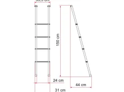 Zweite Chance Fiamma Deluxe 4B Leiter