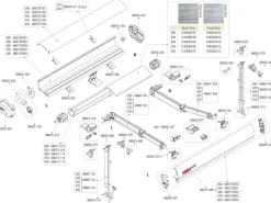 Zweite Chance Fiamma Endkappe Kassette links F65S Titan
