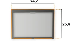 Zweite Chance Remiflair IV 742 x 264 Grau