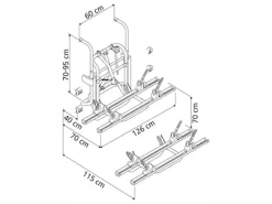 Zweite Chance Thule lift V16 manueller Fahrradträger